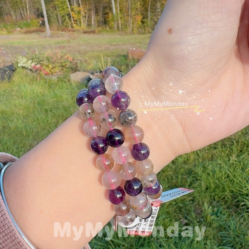 Auralite 23 Bracelet 8mm - Picture 7 of 10